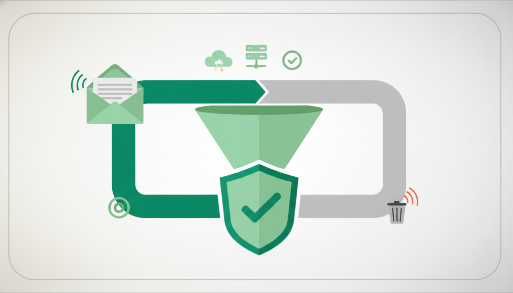 Copertina articolo: Perché le tue email finiscono in spam e come risolvere il problema in Futuria CRM